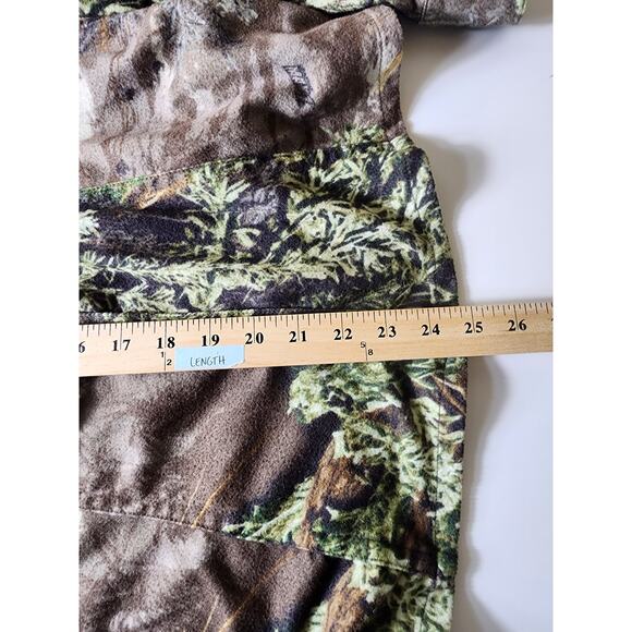 SHE SAFARI Brown Woodland Camo Hunting Casual Outdoor Expedition Top SZ XL - Picture 8 of 11